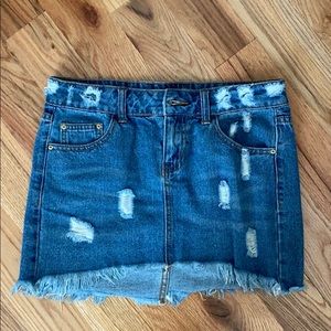 Forever 21 denim skirt